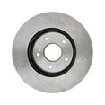 thumbnail image 2 of KarParts360 For Honda CR-V 2007 08 09 10 2011 Brake Rotor Front | Cast Iron | Non-Coated | Vented | 1-Piece Construction | 11.7 Inches Diameter | 1.9 Inches Height | For 19294176, 2 of 4