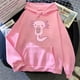 thumbnail image 2 of Nueva sudadera con capucha estampada con patrón de axolotl lindo kawaii para beber té con leche para mujer, sudadera deportiva cómoda e informal para exteriores, 2 of 5