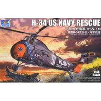 Trumpeter 02882 - 1:48 H-34 US Navy Rescue - Re-Edition# - New model kit