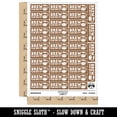 thumbnail image 2 of Brew You Can Do it Coffee Teacher Student School Sticker Set - Brown - Gloss Finish - 1.5" Small, 2 of 7