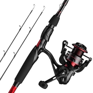 Quantum Throttle Spinning Reel and Fishing Rod Combo, 7-Foot 1