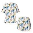 thumbnail image 5 of Xecao Poodle Dog print Swimsuit for women, Summer-ready, sporty style.Quick-dry fabric. Many sizes & colors., 5 of 9