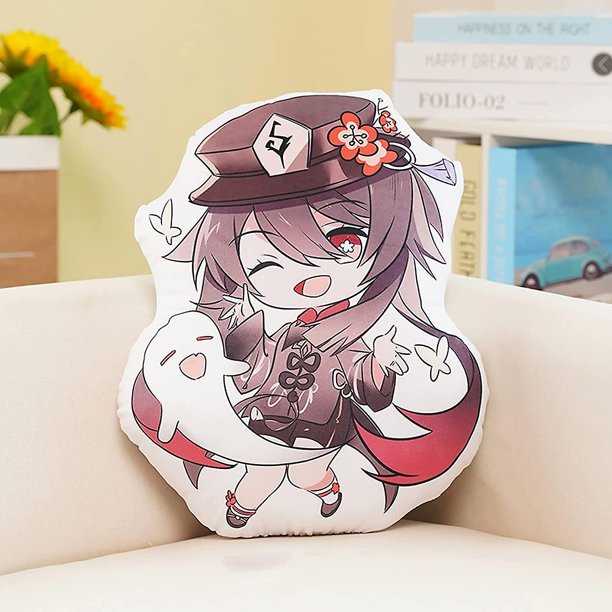 Genshin Impact Almohada De Felpa, Almohada De Juguete, Muñecas De Dibujos Animados Suaves, Cojín para Sofá, Almohada para Abrazar, Almohada Y Colección De Personajes De Juegos De Anime De Cosplay