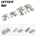 thumbnail image 4 of Bgsha 2pcs Detachable Hinge Slip Joint Flag Lift Off Detachable Door Stainless Steel, 4 of 4