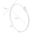 thumbnail image 2 of Dainty Gold Bar Bracelet for Women Simple Delicate Thin Cuff Bangle Hook Bracelet 18K Gold Plated Handmade Minimalist Jewelry, 2 of 11