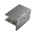thumbnail image 4 of Luzkey Frameless Glass Door Hydraulic Hinge Replacement for Shower Door Multipurpose Quiet Soft Close Simple Assembly Hardware Silvery, 4 of 8