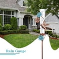 thumbnail image 2 of Hummingbird Rain Gauge Garden Stake 36.22" Metal Outdoor Decoration Plastic Tubes for Garden Yard Outdoors Fence Decoration, 2 of 6