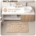 PABUBE Bathroom Rug Absorbent Bath Mat Bathroom Mat Ultra Soft Bath Rug ...