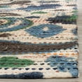 thumbnail image 3 of SAFAVIEH Cedar Brook Philander Floral Cotton Area Rug, Blue/Multi, 8' x 10', 3 of 8