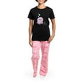 thumbnail image 4 of CafePress - Cute Pink Octopus Pajamas - Women's Short Sleeve Print T-Shirt and Pants Dark Cotton Pajama Set, 4 of 7