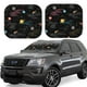 thumbnail image 1 of Balery Galaxy Parasol para parabrisas de coche de 2 piezas | Parasol plegable para parabrisas delantero de coche para la mayoría de sedanes-Large, 1 of 6