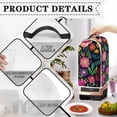 thumbnail image 4 of HELLHERO Bold Floral Tapestry Flowers Mixer Blender Cover Hand Strap Fall Festival, 4 of 6