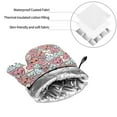 thumbnail image 6 of Fotbe Cartoon Hearts for 4Pcs Oven Mitts and Pot Holders, 500℉ Heat Resistant Oven Mitts , Non-Slip Silicone Surface Safe for Baking, Cooking, BBQ, 6 of 6