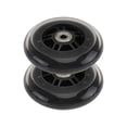 thumbnail image 3 of 1 Pair Scooter Wheels Mute Replacement Wheels For Luggage Suitcase Baby Swing Car, 3 of 3