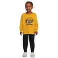 thumbnail image 2 of Garanimals Toddler Boy Print Fleece Jogger, Sizes 2T-5T, 2 of 6