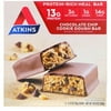 (Pack of 3) Atkins, Meal, Chocolate Chip Cookie Dough Bar, 5 Bars, 2.12 oz (60 g)