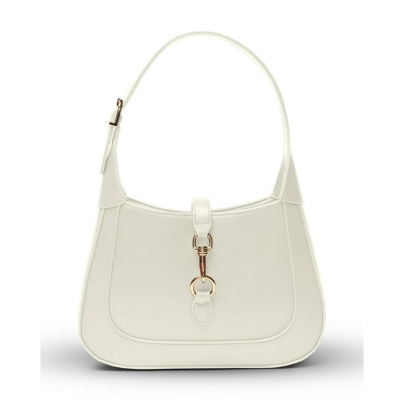 Bolso de hombro para mujer - Bolsos de hombro pequeños - Lindos bolsos Hobo de moda - Correa ajustable de cuero vegano