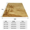 thumbnail image 5 of Bingfone Retro Palm Tree Print Flannel Fleece Blanket Throw Blanket For Bed,Sofa,Couch,Travel,Camping(80"X60"), 5 of 9