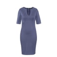 thumbnail image 1 of Vestido ajustado André Badi azul oscuro 26, 1 of 3