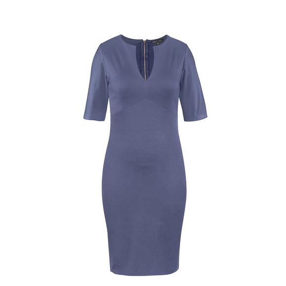 Vestido ajustado André Badi azul oscuro 26