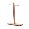 thumbnail image 5 of yotijay Headphone Stand Headset Holder Accessories Support Various Universal Stable Stable Tabletop Portable Wooden Game Headset Stall Walnut Color, 5 of 9