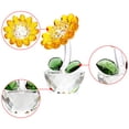 thumbnail image 4 of Figura de girasol de cristal OwnMy, coleccionable con caja de regalo, 4 of 7