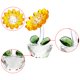 thumbnail image 4 of Figura de girasol de cristal OwnMy, coleccionable con caja de regalo, 4 of 7