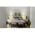 thumbnail image 5 of Claxy Modern 2-Light Brass Plug-in Wall Sconces (2 Count), 5 of 11