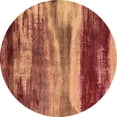 thumbnail image 1 of Ahgly Company Indoor Round Oriental Brown Industrial Area Rugs, 8' Round, 1 of 4