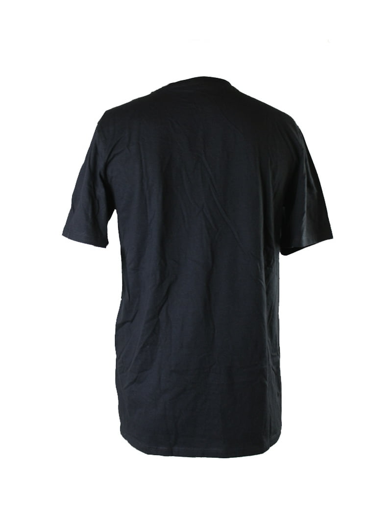 nike men's swoosh t-shirt - black/gym red - s - Walmart.com