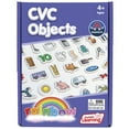 thumbnail image 6 of Junior Learning Rainbow CVC Objects Magnetic Foam Set, 40 Pieces, Ages 4-5, Phonics, Pre K-K, 6 of 7