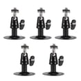 thumbnail image 1 of 5PCS Camera Wall-Mounted Bracket Rotating Black broadcast Speaker Brackets Adjustable Projector Stand, 1 of 9
