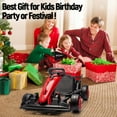 thumbnail image 7 of Electric Go Kart for Kids,24V Electric Drift Kart Car with Adjustable Seat, 7.5 MPH Battery Powered Drift Cart for Kids,Max Load 135lbs,Two 200W Motors, 7 of 7