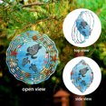 thumbnail image 4 of WIRESTER Wind Spinners Outdoor Hanging Décor 8" for Yard and Garden Decor, Outdoor Decorations - Ocean Blue Turtles, 4 of 7