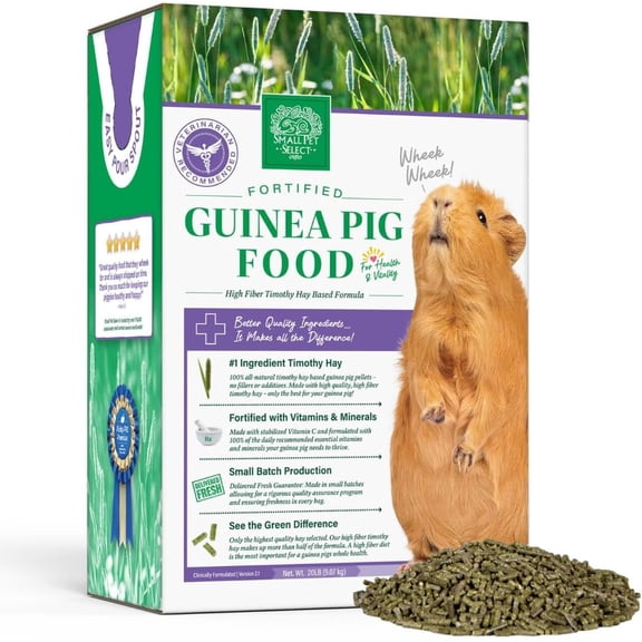 Small Pet Select Guinea Pig Food Pellets, 20 Lb.