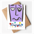 thumbnail image 1 of Sing Face Sketch Hunger Wedding Cards Congratulations Greeting Envelopes, 1 of 3