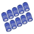 thumbnail image 4 of Tire Stem Valve , Waterproof Zinc Alloy Wheel Valve Covers  Thread  For SUVs Bikes Trucks Motorcycles Blue, 4 of 8