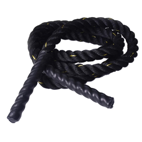 Battle Exercise Training Rope, Boxing MMA Training Skipping Rope, 1 inch Diameter - Durable Protective Sleeve - Select Length 3 M