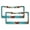 Pattern-571, variant on Christmas Giraffe License Plate Frame 2 Pieces Giraffes Gifts for Girls Customized Decor Car Tag for US And CA 2 Round Holes Metal License Plate Cover