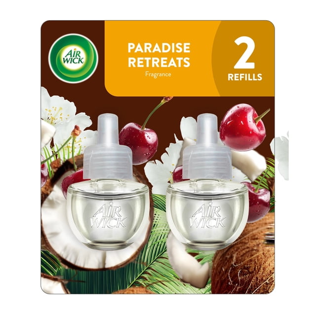 Recambio de aceite perfumado Air Wick para enchufe 2 unidades Paradise