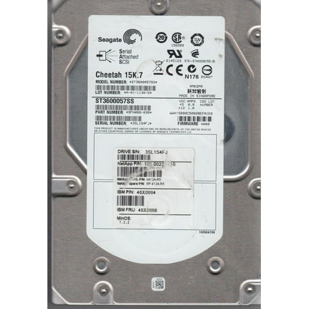 600 Gb Drives - ST3600057SS, 3SL, AMKSPR, PN 9FN066-038, FW NA00, Seagate 600GB SAS 3.5 Hard Drive