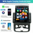 thumbnail image 4 of Car Stereo Radio for Dodge Ram 2013-2018 9.7" Android 13.0 Touchscreen 2+32G Vehicle GPS Navigation Wireless CarPlay Android Auto, 4 of 8