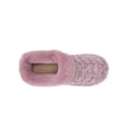 thumbnail image 5 of Dearfoams Women’s Cozy Comfort Knit Clog Slippers, 5 of 6