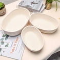thumbnail image 1 of Fufafayo 3Pcs Rope Storage Basket, Hand-Woven Cotton Organizer Basket for Snacks, Cosmetics and Office Supplies, Decorative Desktop and Countertop Container for Home, Kitchen or Bathroom, Natural, 1 of 9