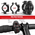 thumbnail image 3 of CHOK 5-in-1 Smart Bike Tail Light with Turn Signals and Brake Light  Bike Horn Bike Alarm USB Rechargeable Bike Rear Light with Remotes, 3 of 7