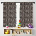 thumbnail image 5 of Blackout Kids Curtains,Colorful Skull Pattern Childrens Insulated Curtains Set Of 2,Bedroom Essentials,Toddler Room Decor 42"x54", 5 of 5