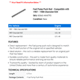 thumbnail image 2 of Fuel Pump Push Rod - Compatible with 1987 - 1988 Chevy R20, 2 of 2