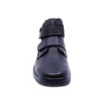 thumbnail image 3 of Zapato escolar Audaz para niño de piel negro con doble tira de contacto, 3 of 5