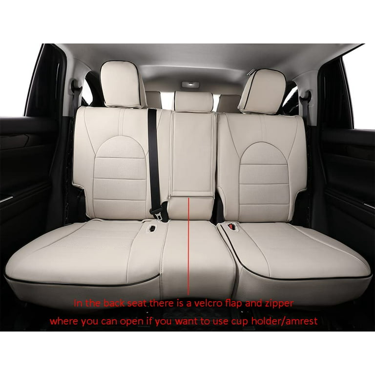 EKR Custom Fit Highlander Car Seat Covers for Toyota Highlander