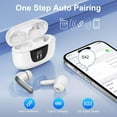 thumbnail image 2 of Wireless Earbuds for Samsung Galaxy S25 S24 Ultra, Bluetooth 5.3 Headphones Bass Stereo Noise Canceling Ear Buds with Mic LED Display, IPX7 Waterproof in Ear Earphones for Phone Laptop Sports Workout, 2 of 7